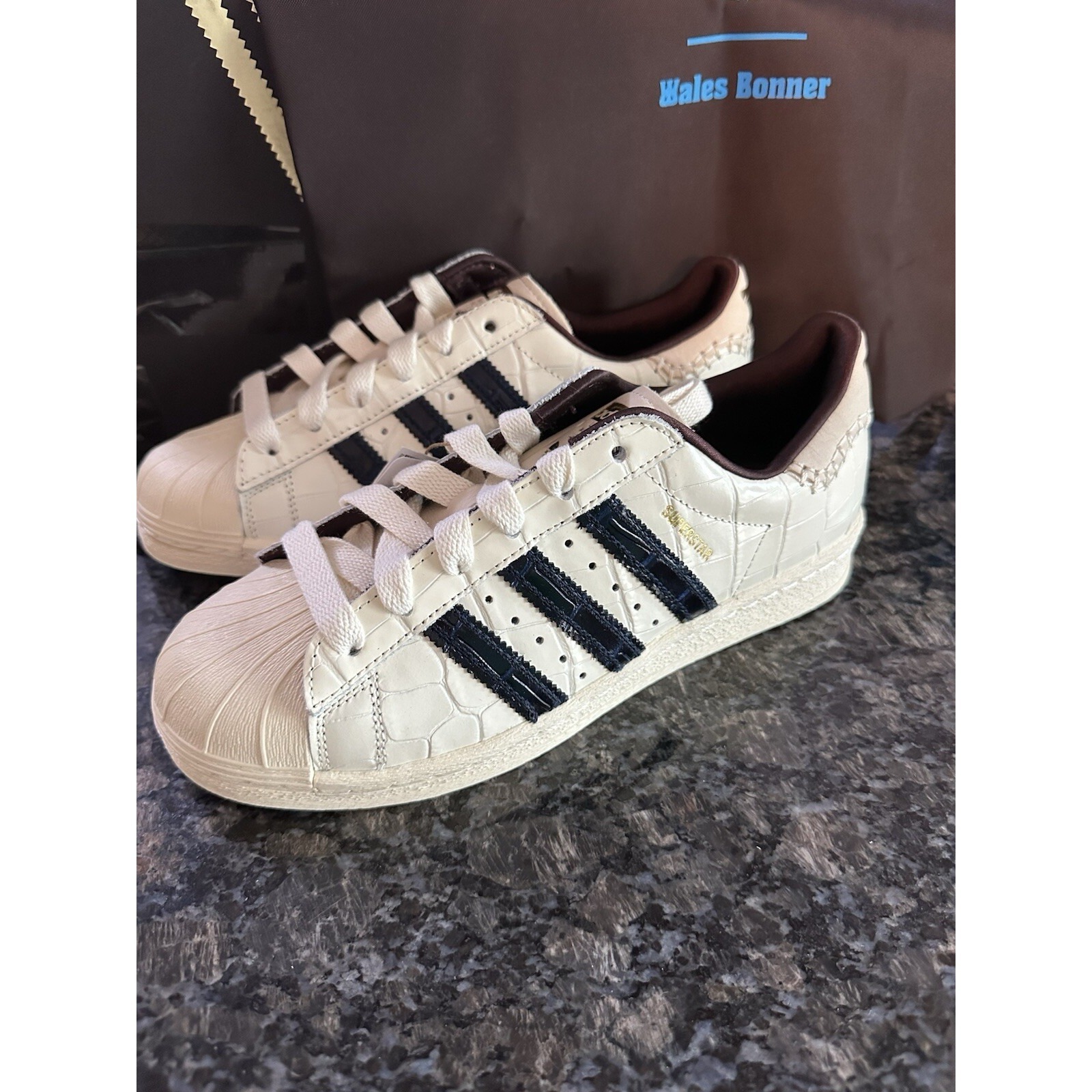 Adidas Wales Bonner X Superstar White Size 6.5 Men's Jp7161. Nwb. Shoes,